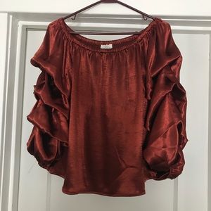 Off-the-shoulder Blouse